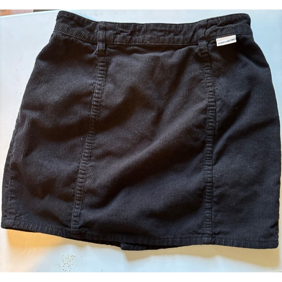Billabong Push My Buttons Corduroy Mini Skirt Size 28 - Picture 2 of 8